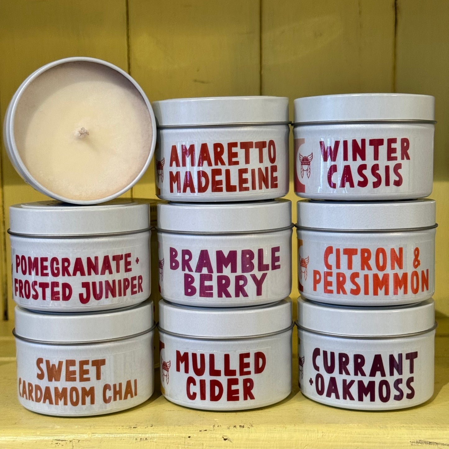 Valkyrie Candles-Tins