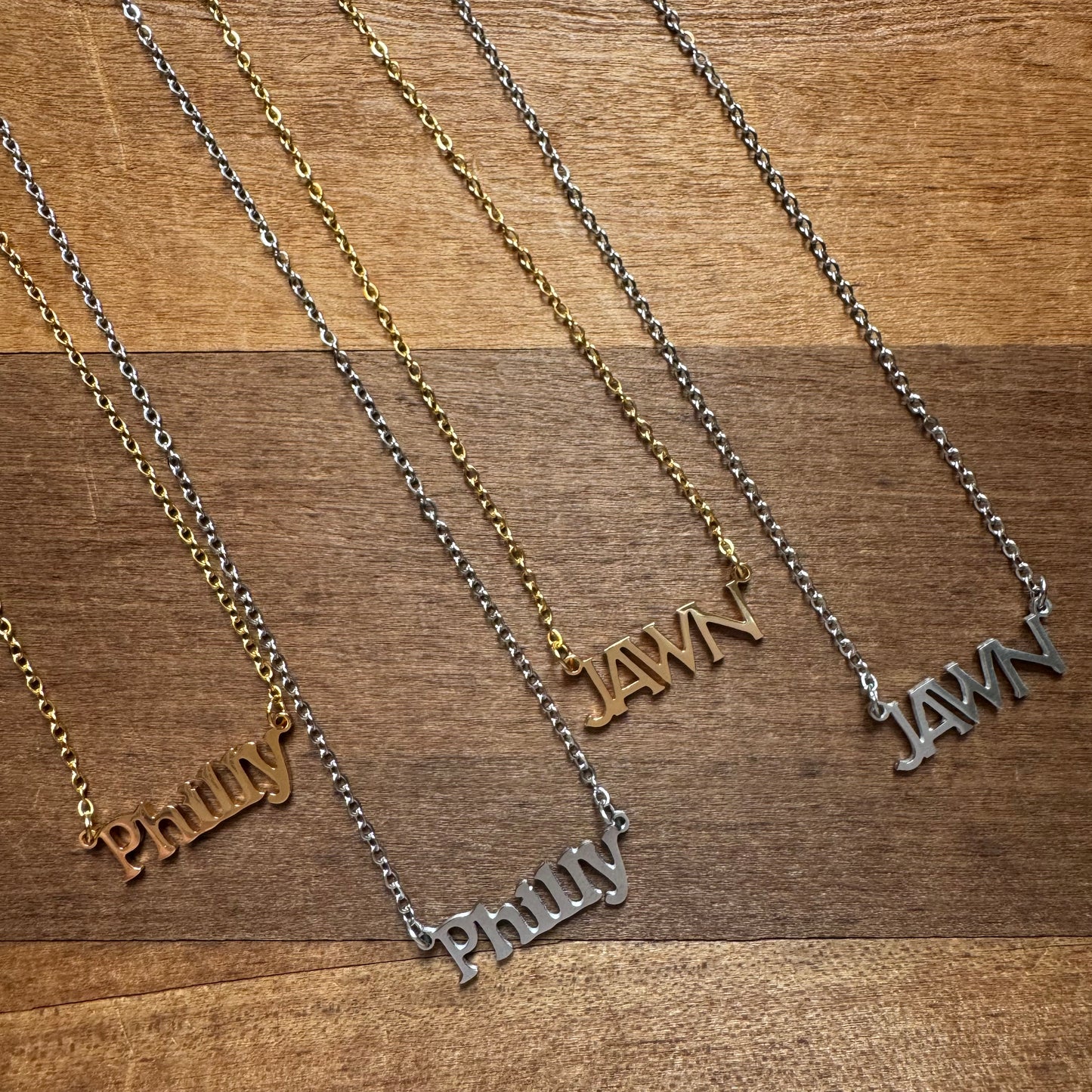 Philly & Jawn Necklaces