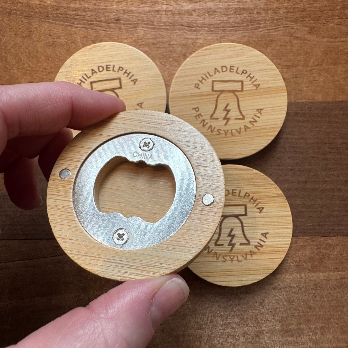 Liberty Bell Magnetic Bottle Opener