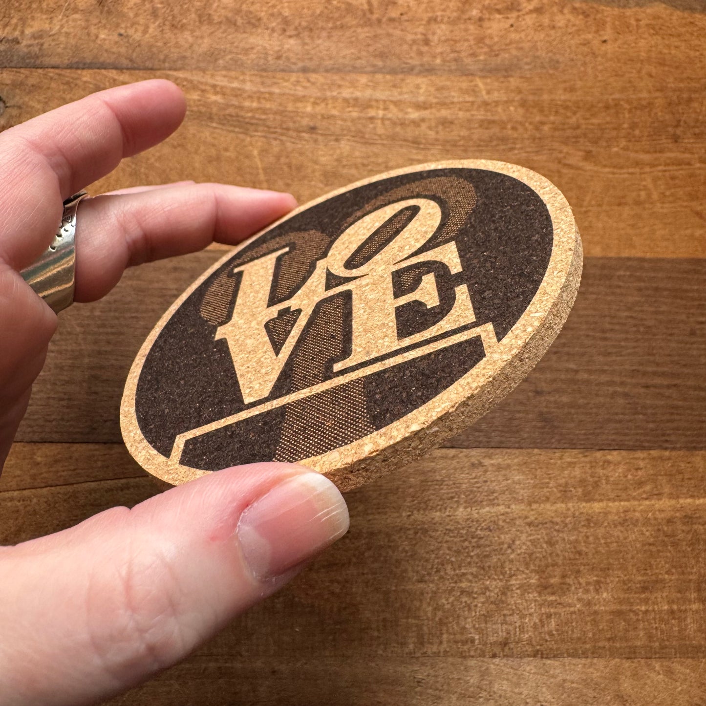 Philadelphia Sculptures Cork Coasters