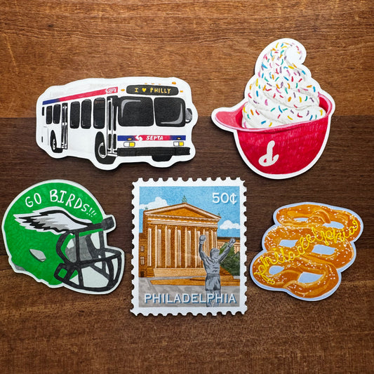 Philly Vinyl Magnets II