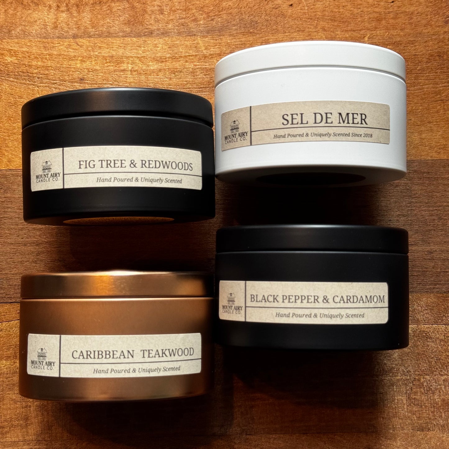 Mount Airy Candles-Tins