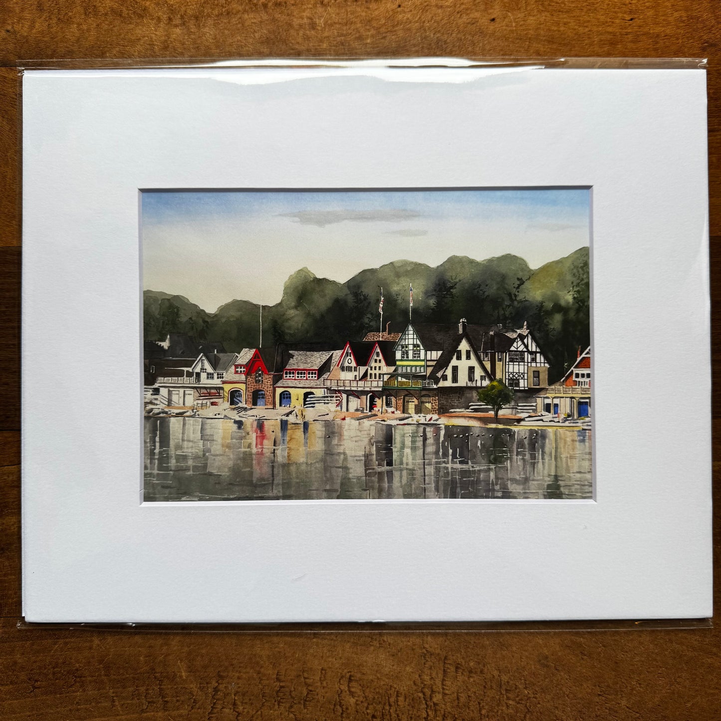 Matted Philly Watercolor Prints