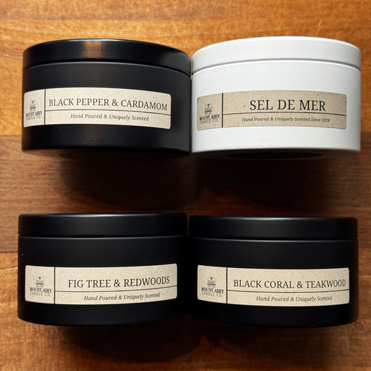 Mount Airy Candles-Tins