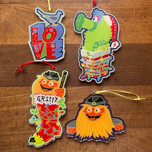 Philly Acrylic Ornaments