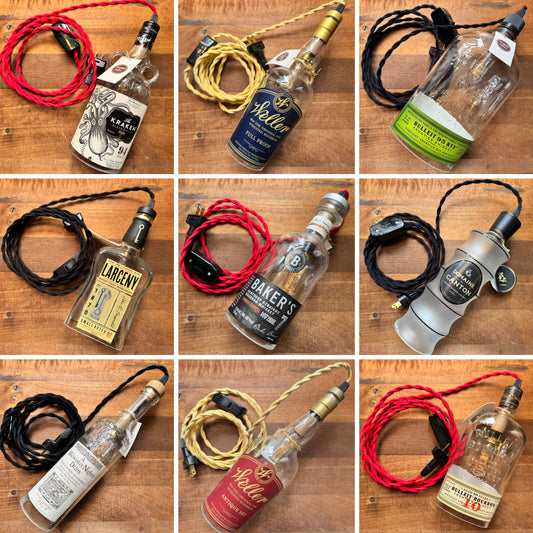 Bottle Pendant Lamps