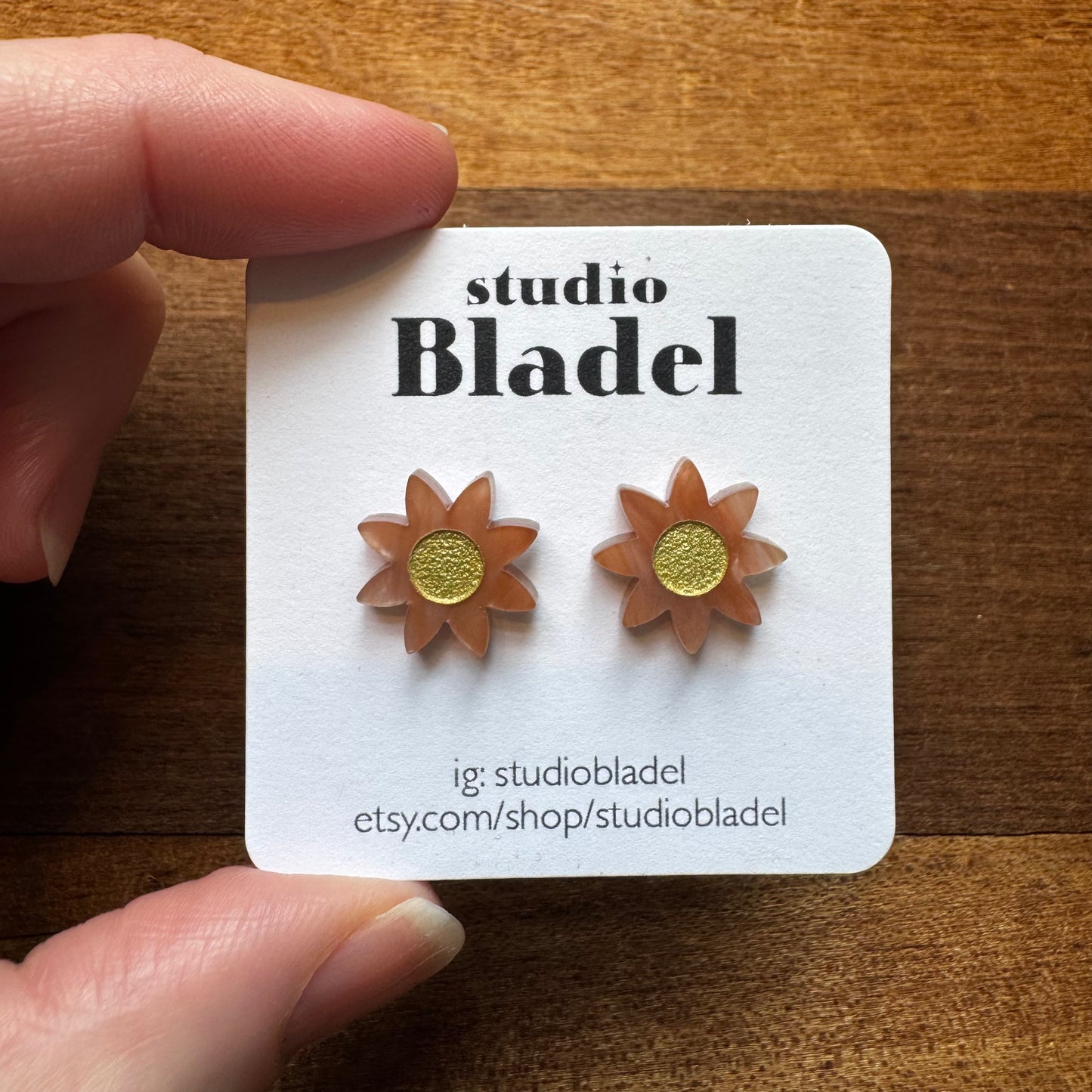 Lasercut Acrylic Earrings