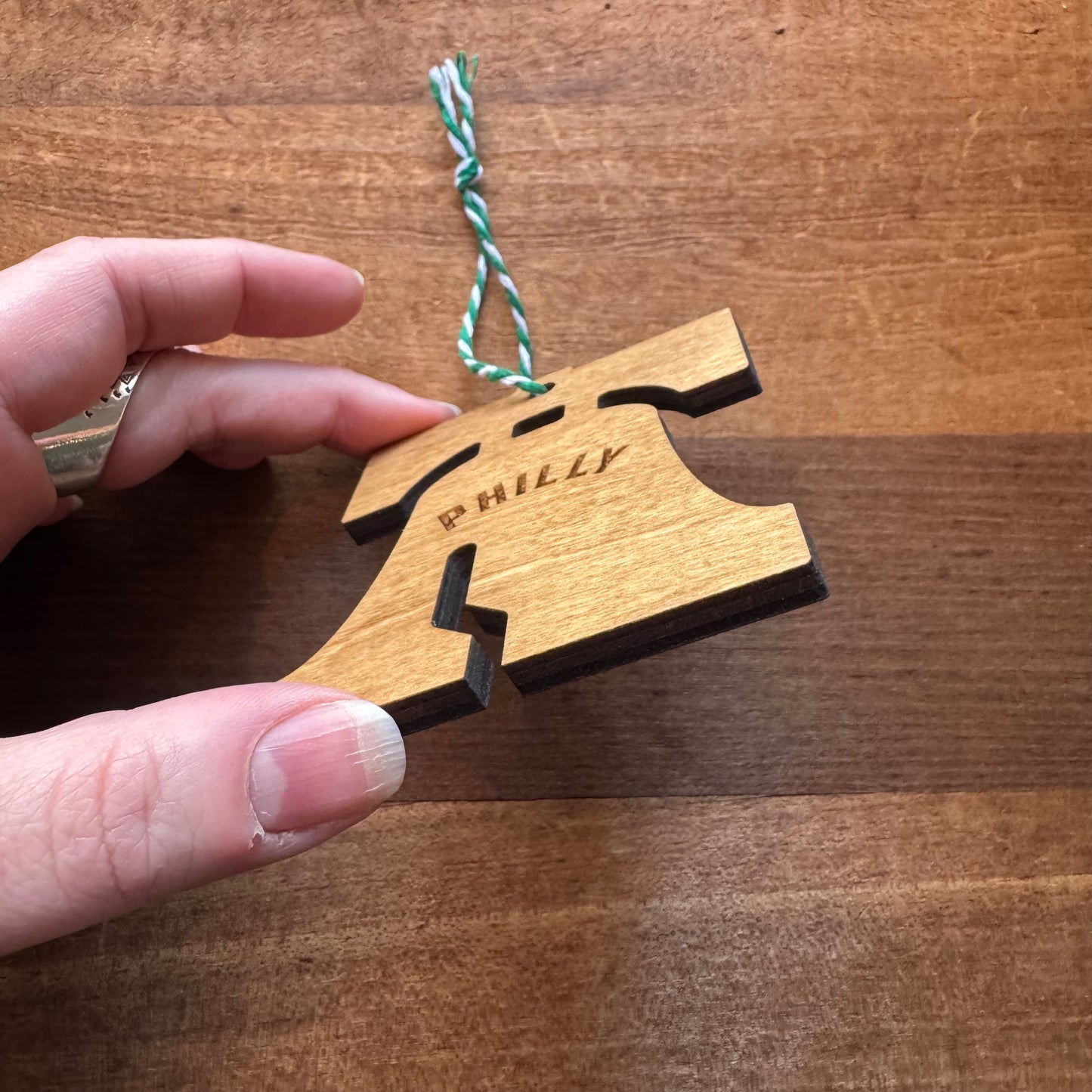 Philly Wood Ornaments