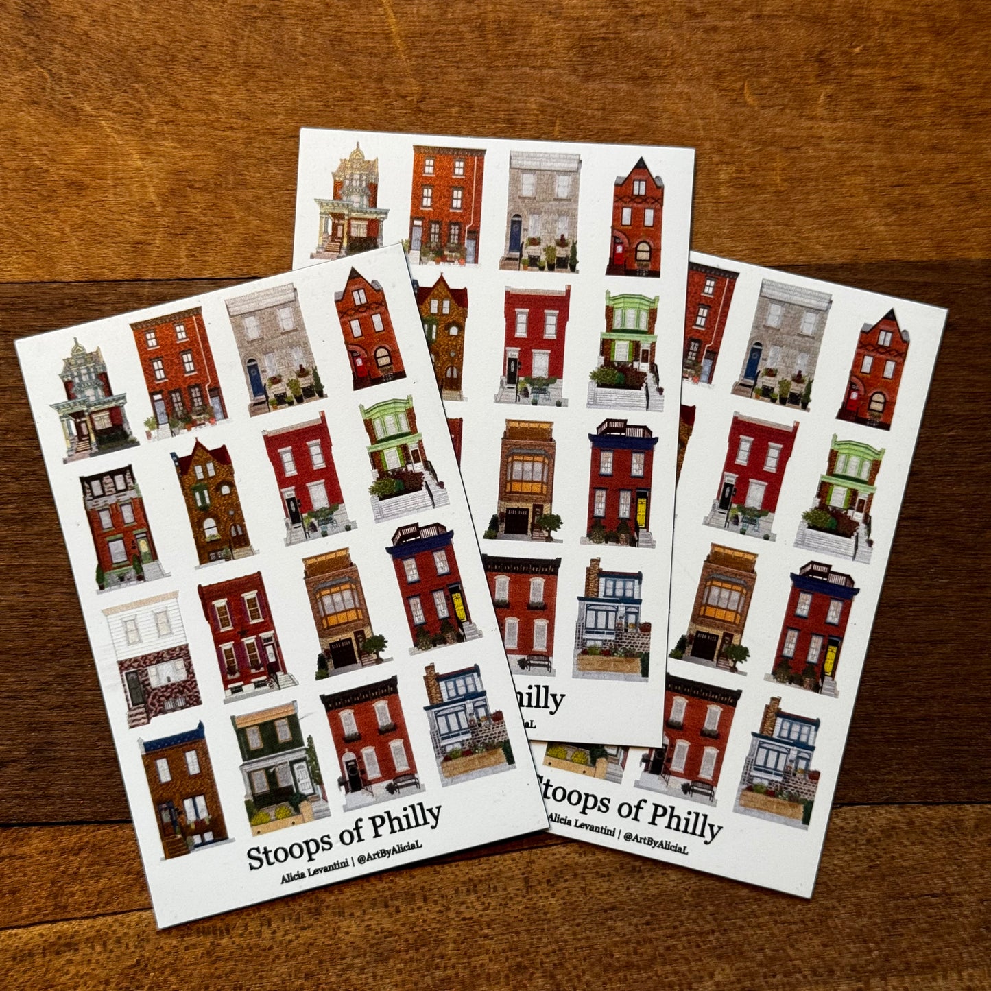 Stoops of Philly Magnet