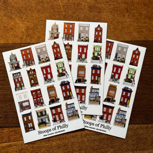 Stoops of Philly Magnet