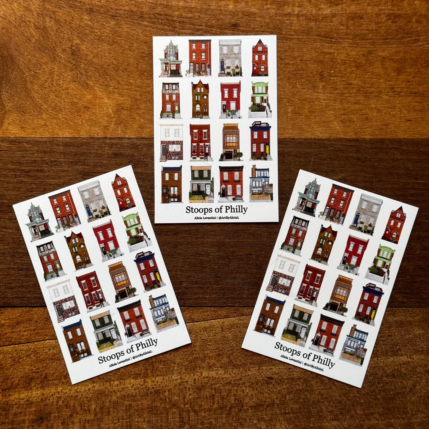 Stoops of Philly Magnet