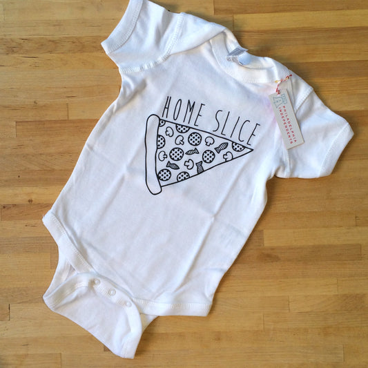 Exit343design Home Slice Baby Onesie