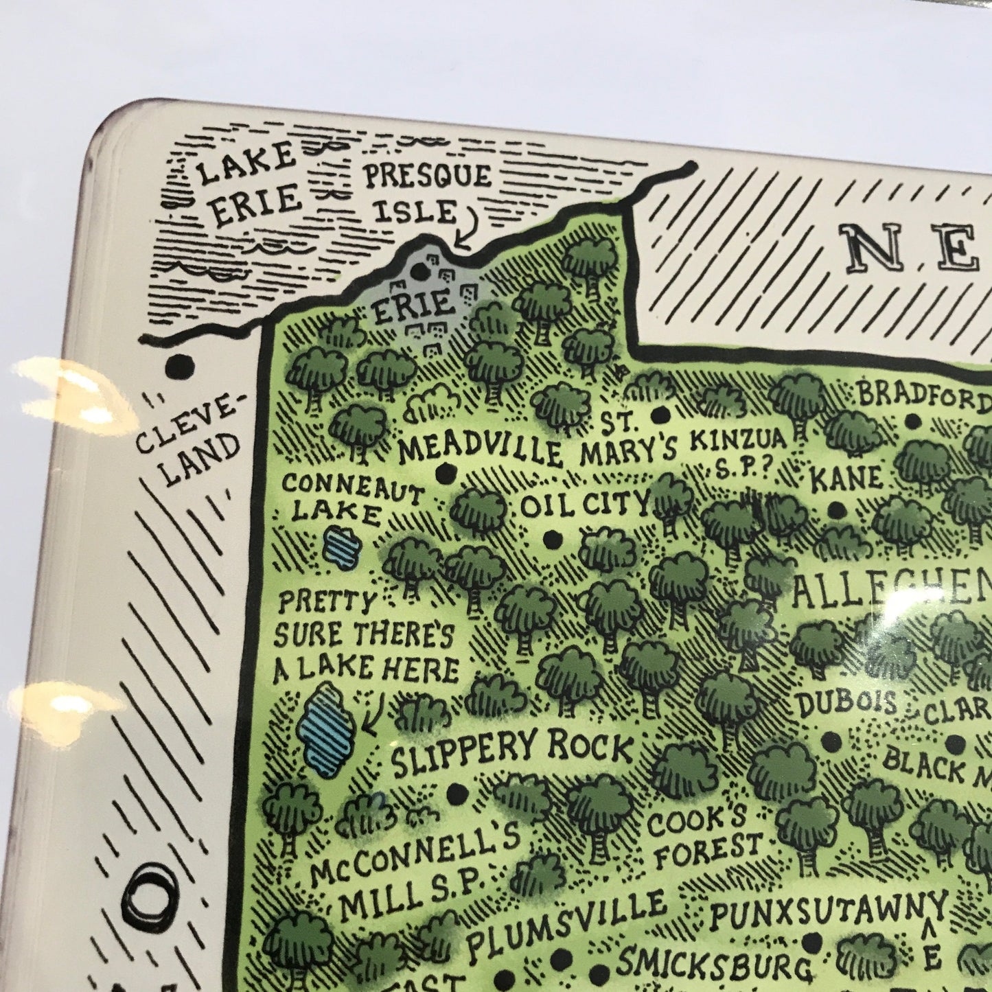 Pennsylvania Memory Map