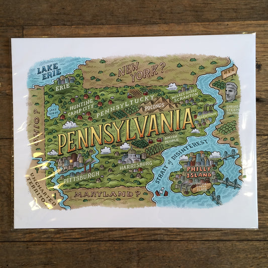 Philly Island Map