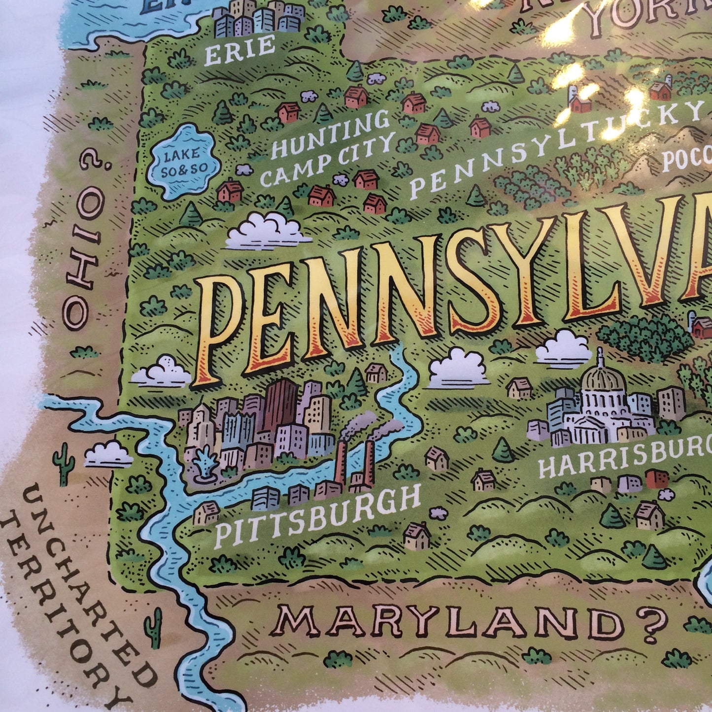 Philly Island Map