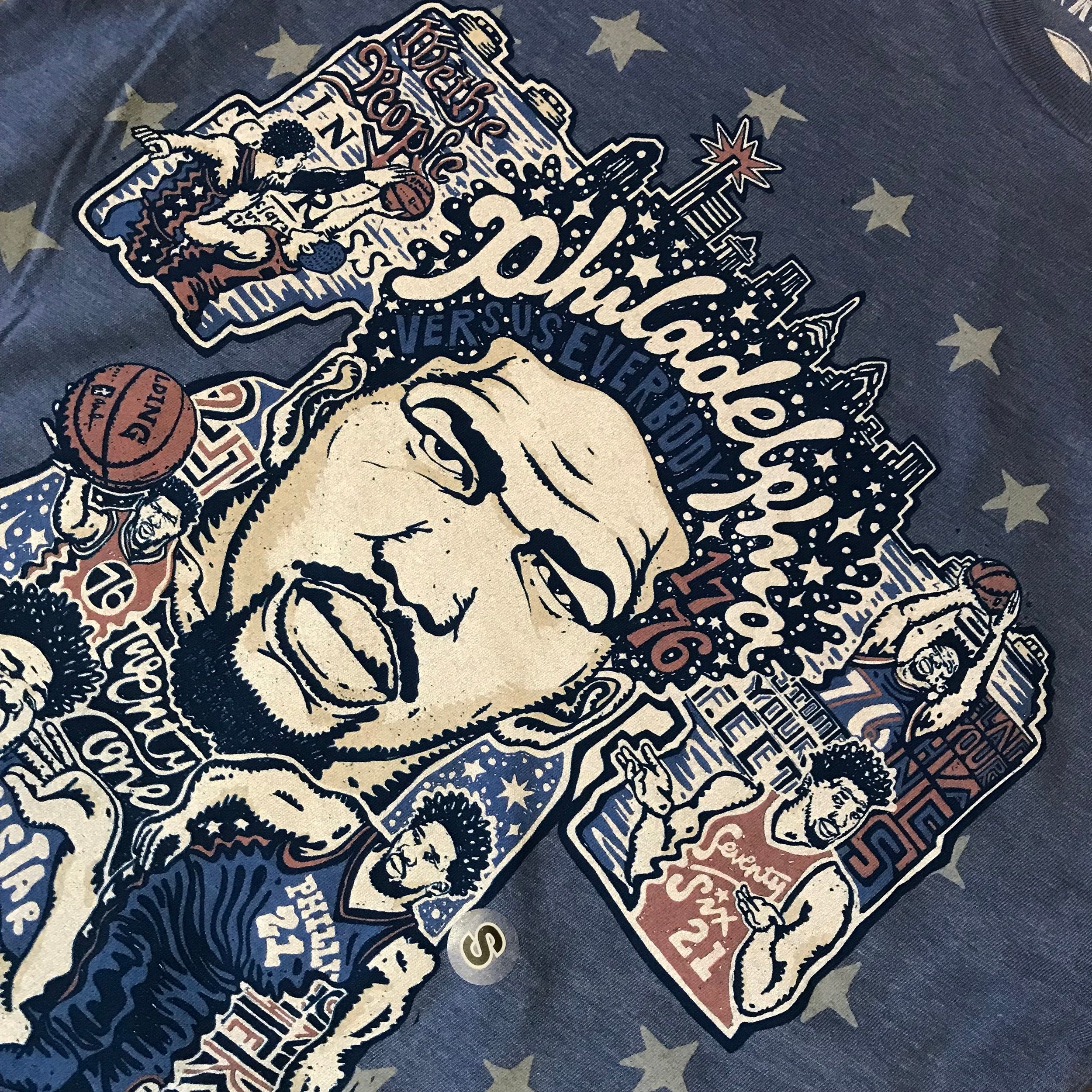 Sixers Joel Embiid T Shirt Philadelphia Independents